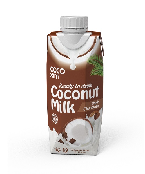 Latte di cocco da bere al cioccolato Cocoxim 330 ml.